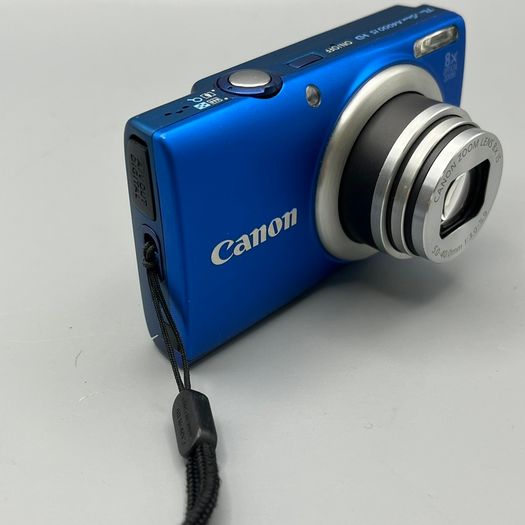 Canon PowerShot A4000 IS 16MP Digital Camera Blue - Full Kit