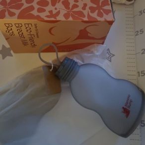 Breast milk storage bags