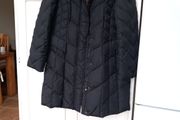 Jobis Black 3/4 Coat, Unused,Quilted Feather Filled  S 44 18
