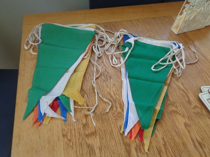 Vintage Bunting x 2 for Sale