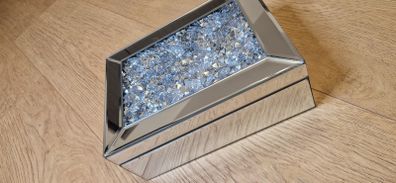 Glass Make Up Storage Chest