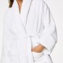M&S Pure Cotton Towelling Dressing Gown Brand New Image 4