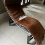 Cowhide Chaise Longue / Recliner Image 4