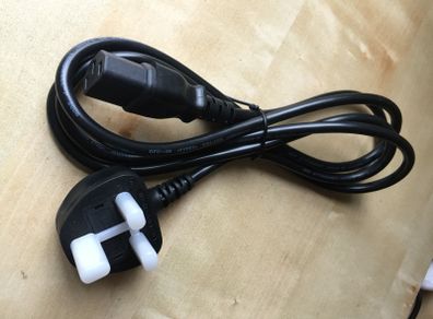 Power Cable for TVs, Printers, Desktop Computers, Monitors, Kettle.