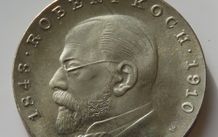 Rare Robert Koch 5 Mark 1968 East Germany DDR