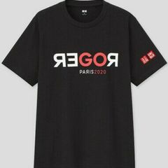 Uniqlo Roger Federer T shirt black