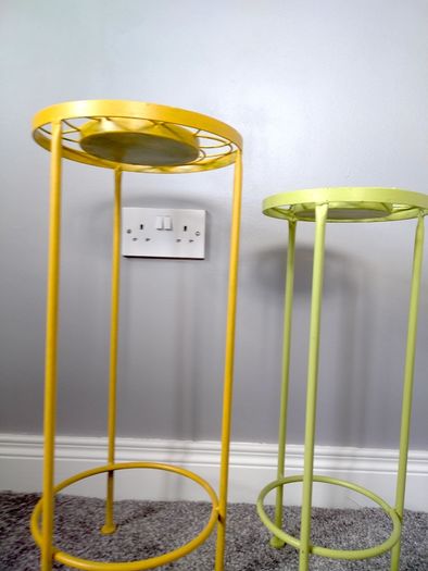 Steel Plant Stand Set of x2
