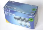 2 X General Electric Screw Cap Mazda 60W R80 Spotlights