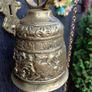 1950s Heavy Brass Monastery Bell Image 8