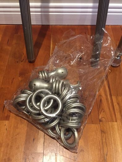 Curtain poles