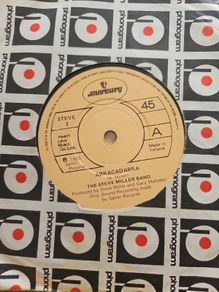Steve Miller 7" (Irish) - Abracadabra