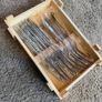 Steak knife and fork set Image 2