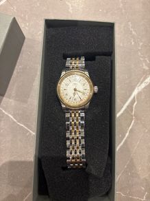 oris big crown silver / gold watch