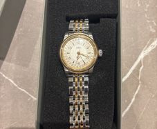 oris big crown silver / gold watch