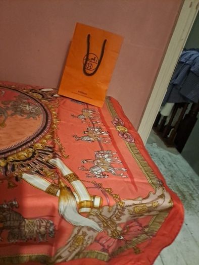 Vintage Hermes Large Scarf