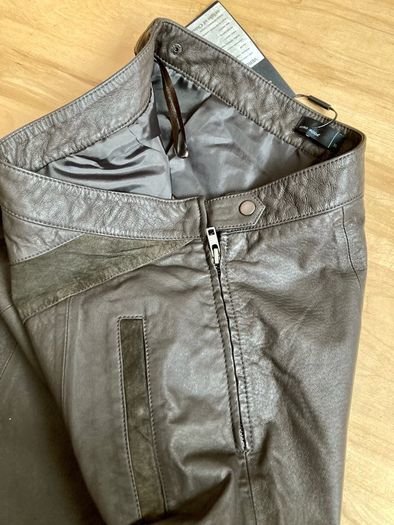 Vero Moda real leather skirt, BNWT, size 10