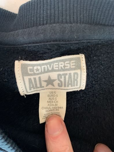 Converse allstars sweatshirt
