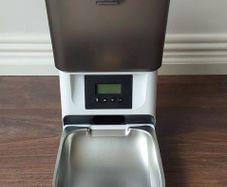 Automatic Pet Feeder with Stainless Steel Bowl