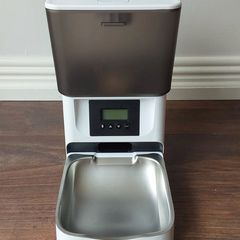 Automatic Pet Feeder with Stainless Steel Bowl