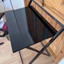 Black Glass Office / Computer Desk Image 2