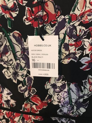 new hobbs invitation dress rrp 205E