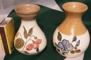 Two O'Neil bud vase's
