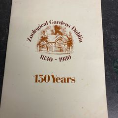Dublin Zoo book 1830-1980 150 years Zoological Gardens Dublin
