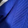 Dorothy Perkins Cobalt Royal Blue Chevron Knit Jumper Image 7