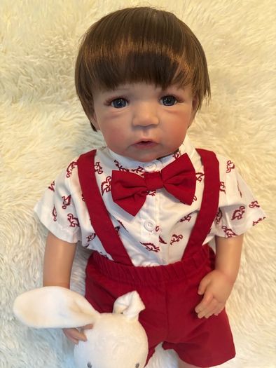Reborns By Laura.  Cheeky, Chappy Alfie is back! 24inch Heavy, Weighted Reborn Doll