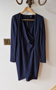 Navy Ax Paris dress