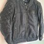 Oxford Route 73 motorcycle jacket black leather Size large EU 42 Image 4