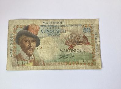 banknotes Martinique