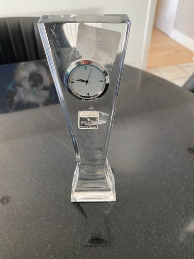 Waterford crystal John Rocha clock
