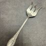 Antique UK hallmark Solid sterling silver serving fork 1900 Image 2