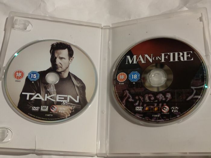 Taken & Man On Fire Dvd