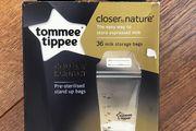 Tommee Tippee expressed milk storage bags