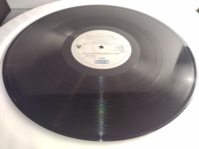 Jam and Spoon - Right In The Night - Epic Records - CLASSIC Trance BANGER!! '94 Pressing!