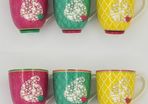 YourtheDish Gift Bird 6 Mug Coffee Set