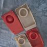 Vintage 1970s Retro Mid Century breakfast boiled egg/toast trays originals Image 9
