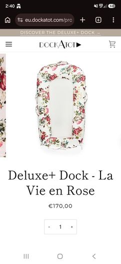 Baby dock