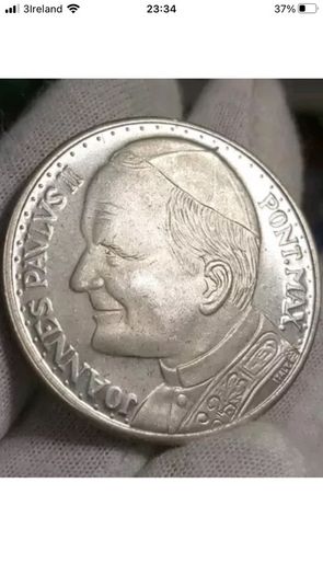 Vatican Ioannes Paulus II Pont Max 16 Grams Silver 0.835 spot price