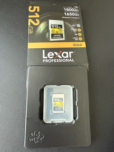 Lexar Professional GOLD CFexpress 4.0 Type A Card 512GB