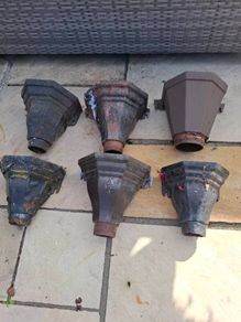 cast iron hopper heads