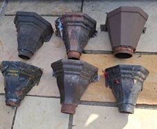 cast iron hopper heads