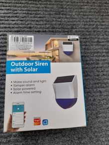 home Outdoor WiFi Siren Alarm with 100dB sound