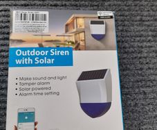 home Outdoor WiFi Siren Alarm with 100dB sound