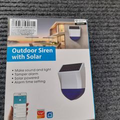 home Outdoor WiFi Siren Alarm with 100dB sound