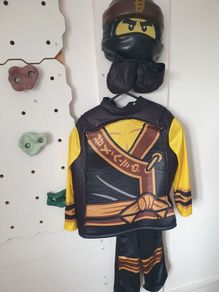 lego Ninja costume Lego official 7-8 yo