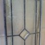 Antique Stunning Leaded Stained Glass Window Art  40,5" x 9" Image 3