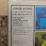 Bowie CD - I Dig Everything: The 1966 Pye Singles Image 3